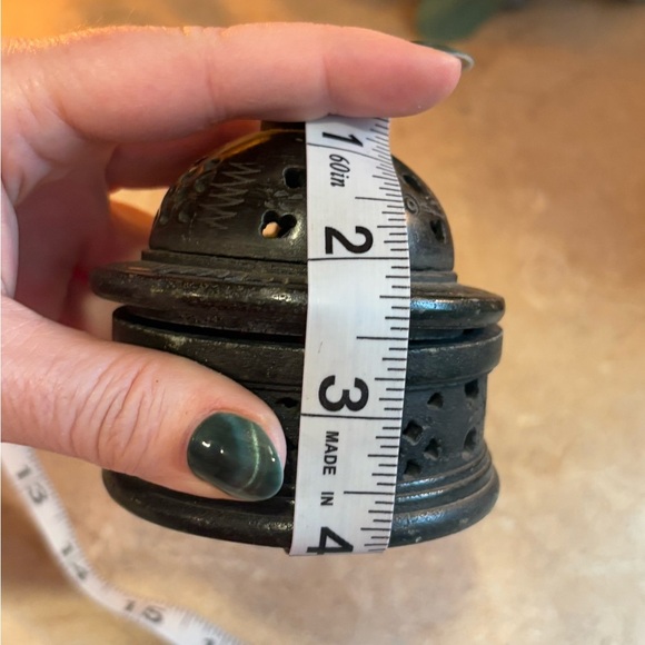 Vintage mystic passage soapstone carved Incense burner box Castlecore - Picture 9 of 9